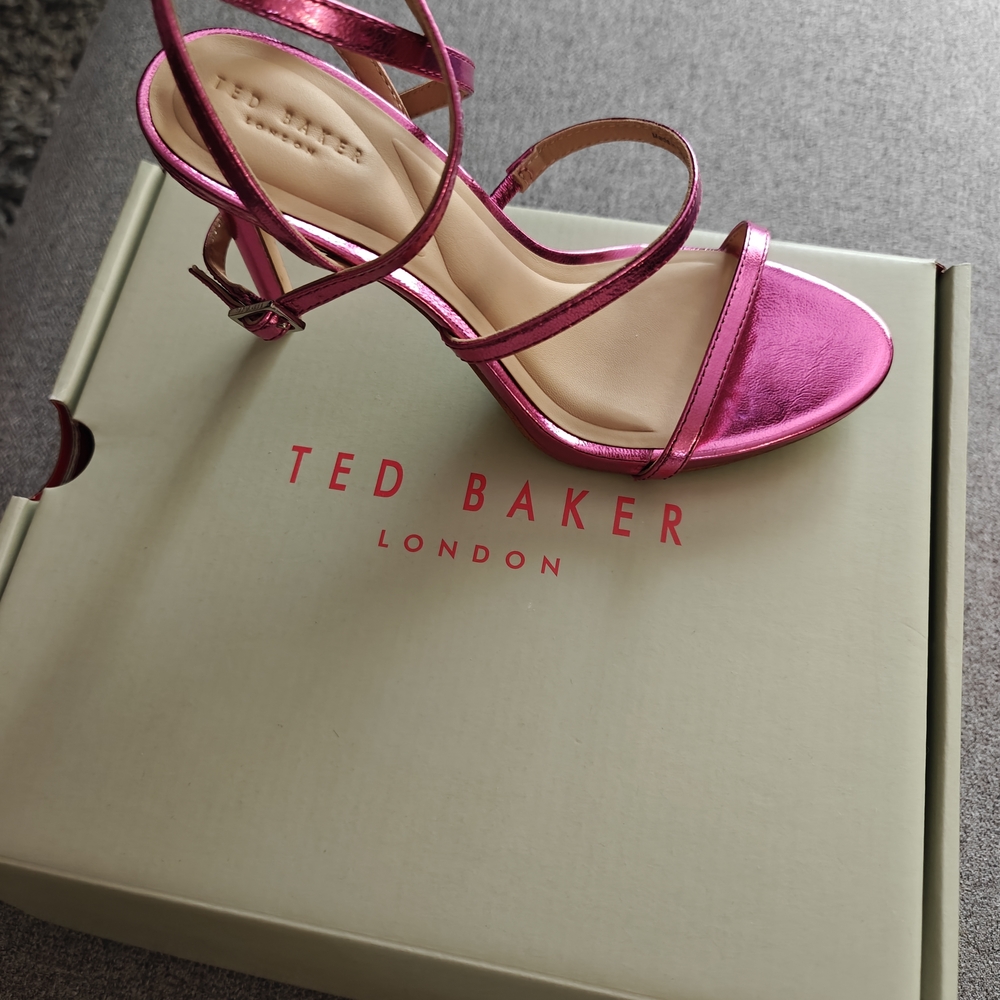 Ted Baker Pink Strappy Sandals